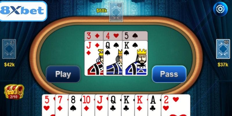Kinh nghiệm đánh bài tiến lên 8XBET ăn tiền thật mỗi ván