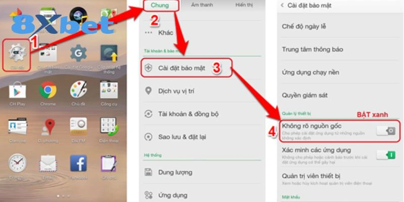 Hướng dẫn tải app 8XBET trên Android và iOS nhanh chóng